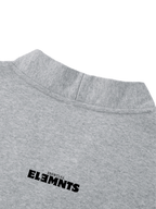 ESSNTIAL ELEMNTS Unisex 450G Heavyweight Sweat Cardigan - Essntial Elemnts