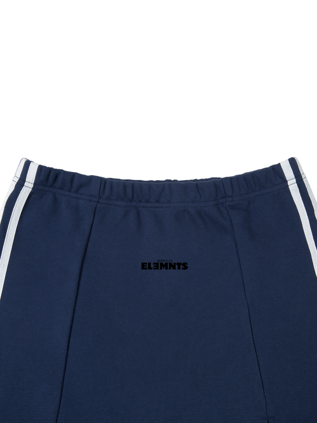 ESSNTIAL ELEMNTS Women’s 340G Contrast Side-Stripe Slit Street Skirt - Essntial Elemnts