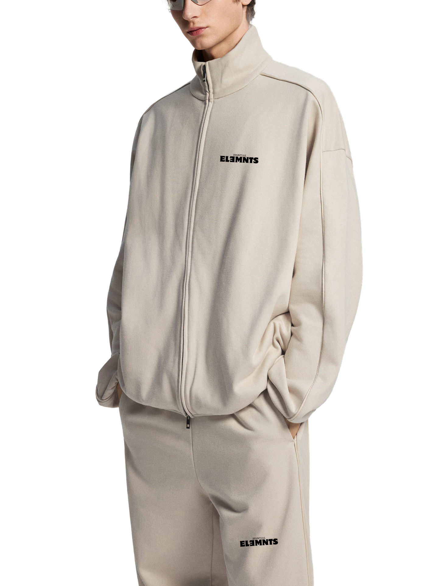 ESSNTIAL ELEMNTS Unisex 445G Heavyweight Stand-Collar Jacket - Essntial Elemnts