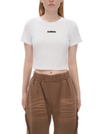ESSNTIAL ELEMNTS 180G Women’s Fitted Cropped Tee