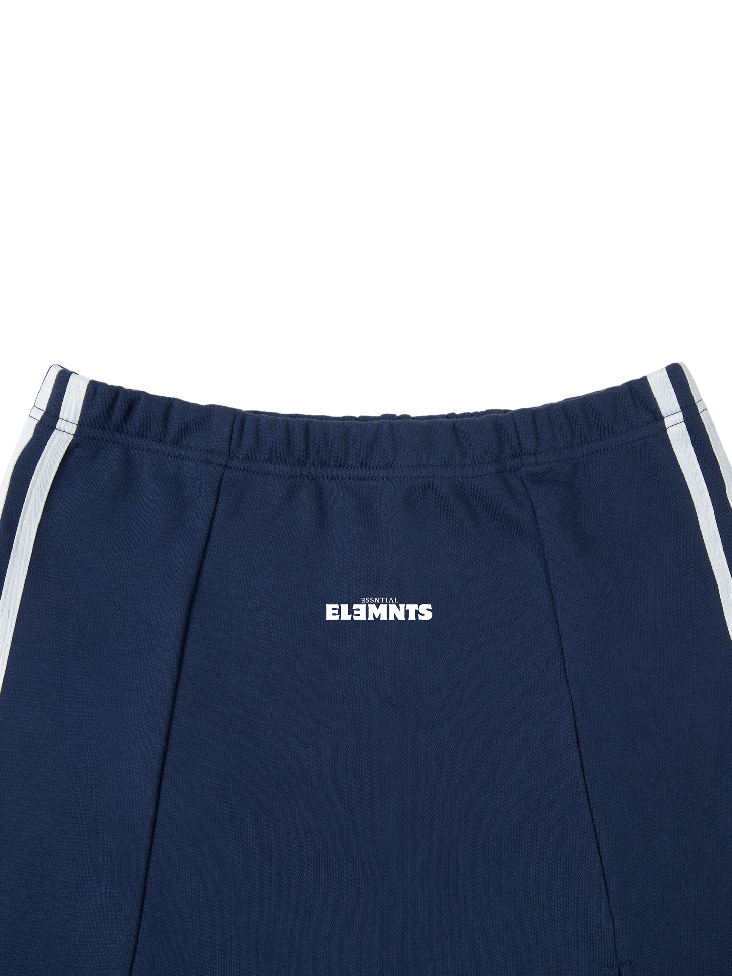 ESSNTIAL ELEMNTS Women's 340G Contrast Side Stripe Slit Street Skirt