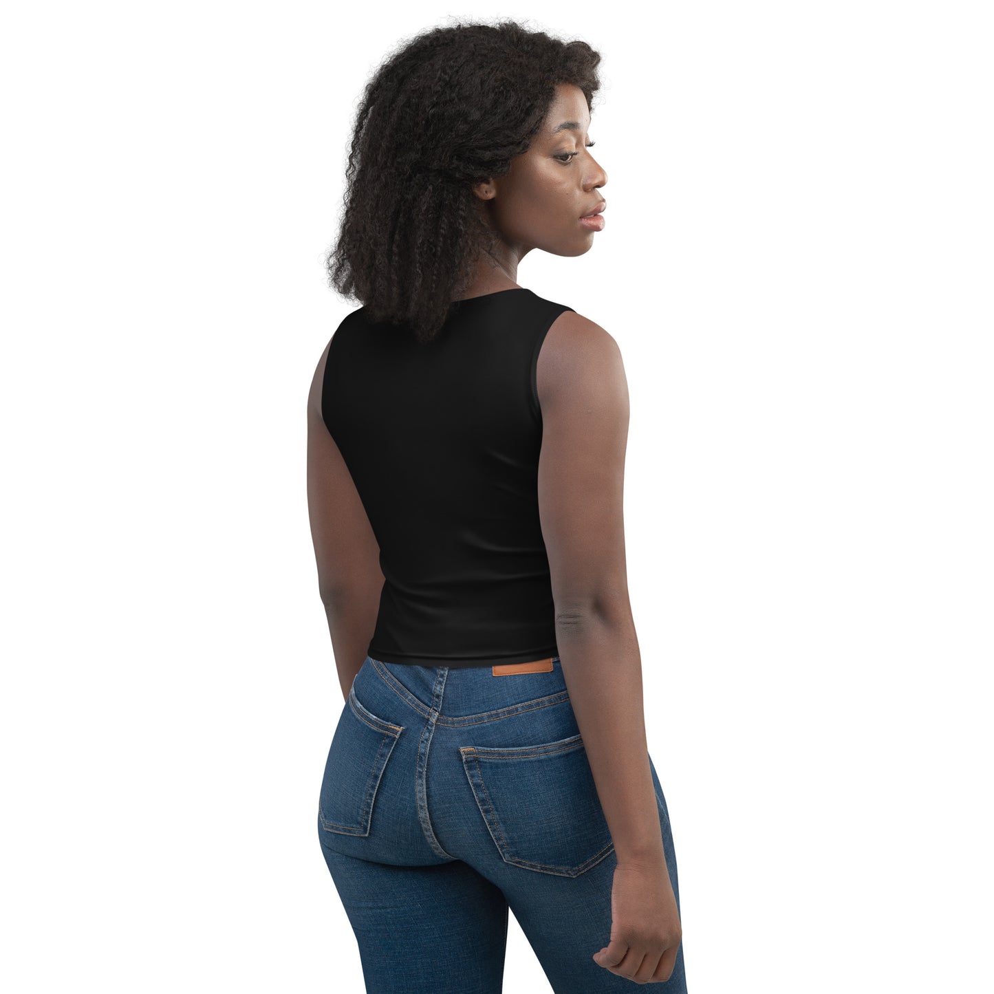 ƎSSNTIΛL ELƎMNTS Seamless Fit Body-Hugging Crop Top