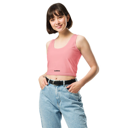 ƎSSNTIΛL ELƎMNTS Seamless Fit Body-Hugging Crop Top