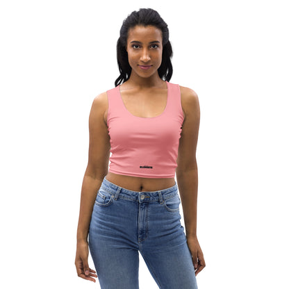 ƎSSNTIΛL ELƎMNTS Seamless Fit Body-Hugging Crop Top