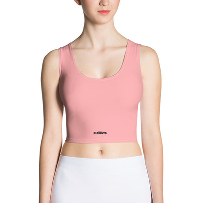 ƎSSNTIΛL ELƎMNTS Seamless Fit Body-Hugging Crop Top