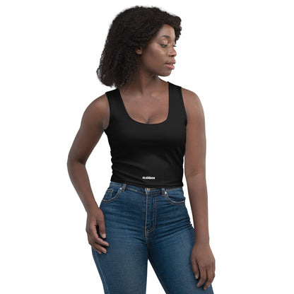 ƎSSNTIΛL ELƎMNTS Seamless Fit Body-Hugging Crop Top