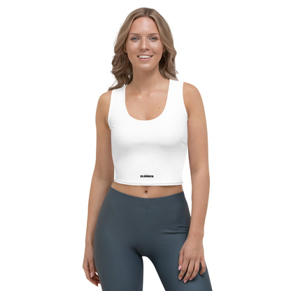 ƎSSNTIΛL ELƎMNTS Seamless Fit Body-Hugging Crop Top