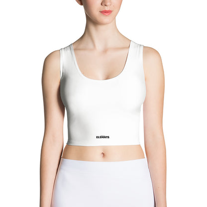 ƎSSNTIΛL ELƎMNTS Seamless Fit Body-Hugging Crop Top