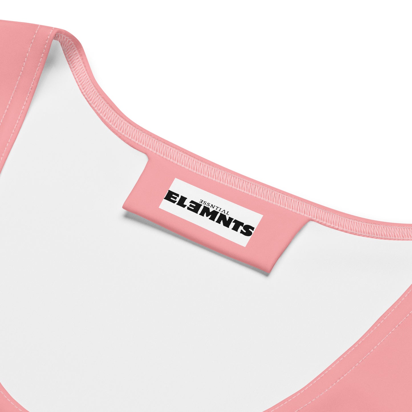 ƎSSNTIΛL ELƎMNTS Seamless Fit Body-Hugging Crop Top