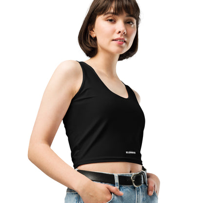 ƎSSNTIΛL ELƎMNTS Seamless Fit Body-Hugging Crop Top