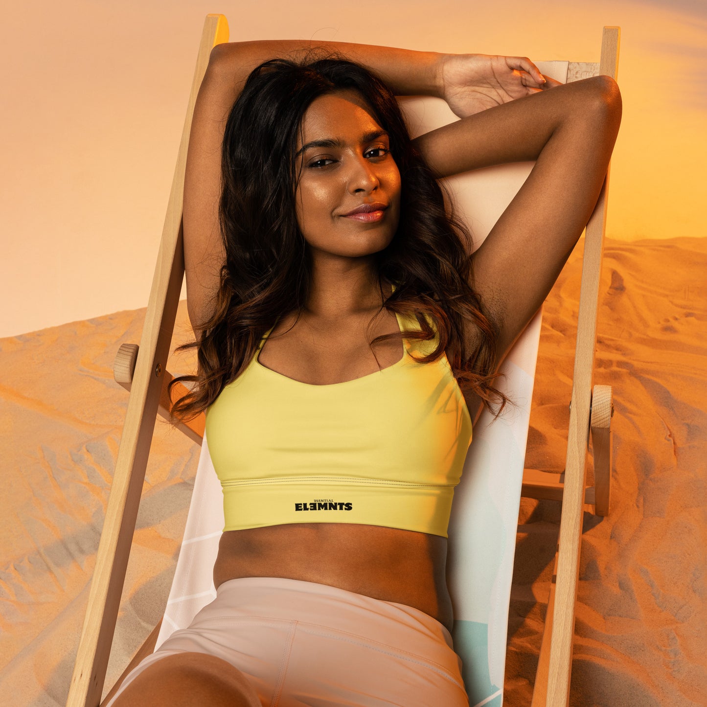 ƎSSNTIΛL ELƎMNTS ActiveFit Longline Sports Bra