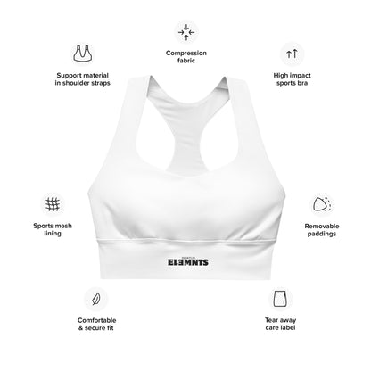 ƎSSNTIΛL ELƎMNTS ActiveFit Longline Sports Bra