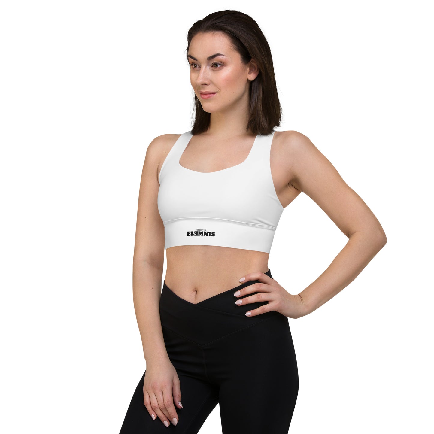 ƎSSNTIΛL ELƎMNTS ActiveFit Longline Sports Bra