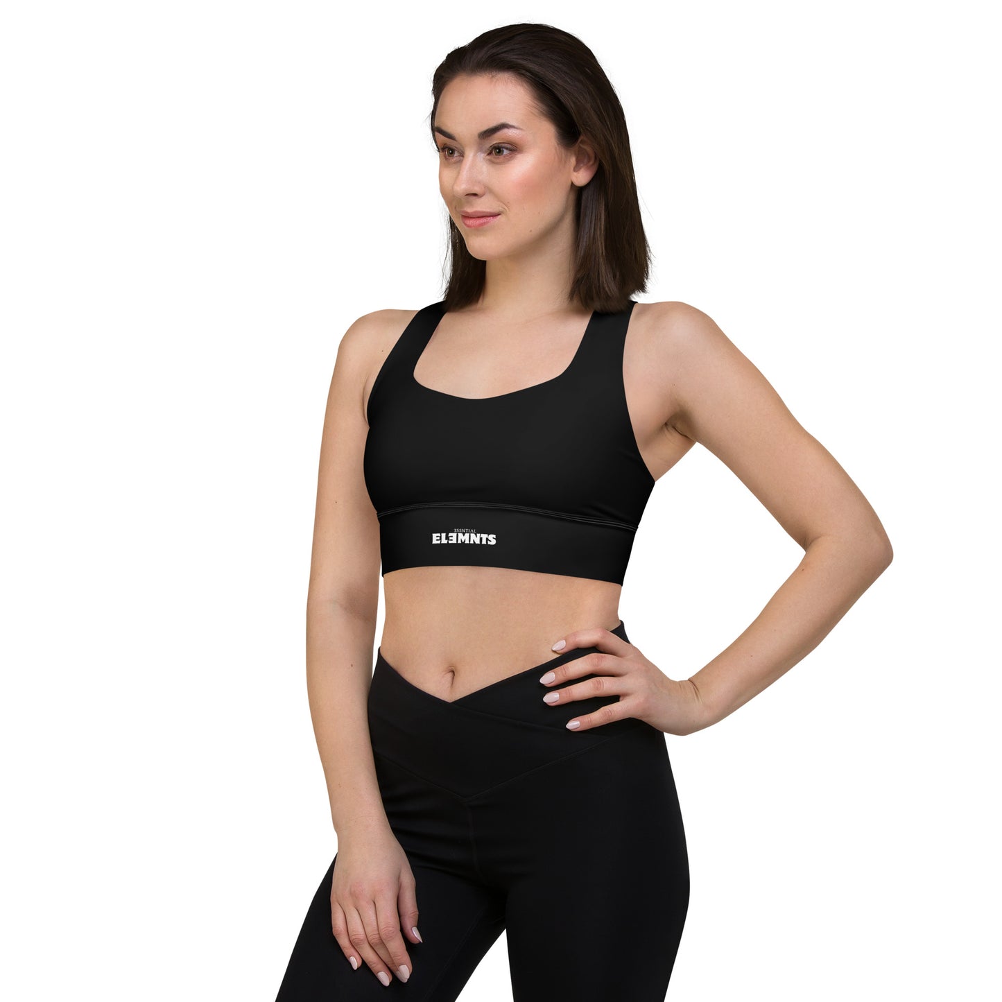 ƎSSNTIΛL ELƎMNTS ActiveFit Longline Sports Bra