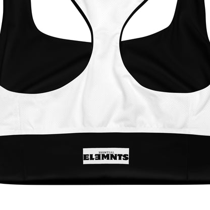 ƎSSNTIΛL ELƎMNTS ActiveFit Longline Sports Bra