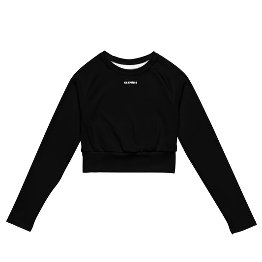 ƎSSNTIΛL ELƎMNTS ActiveFit Recycled Long-Sleeve Crop Top