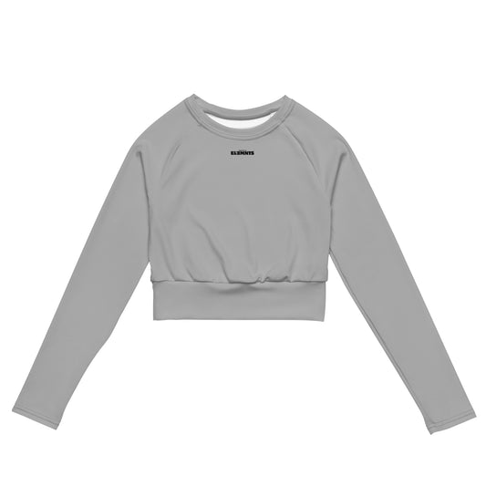 ƎSSNTIΛL ELƎMNTS ActiveFit Recycled Long-Sleeve Crop Top