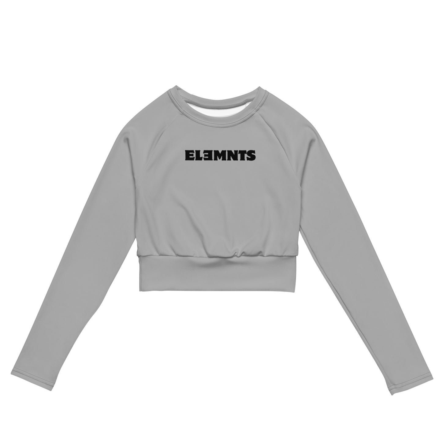 ƎSSNTIΛL ELƎMNTS ActiveFit Recycled Long-Sleeve Crop Top