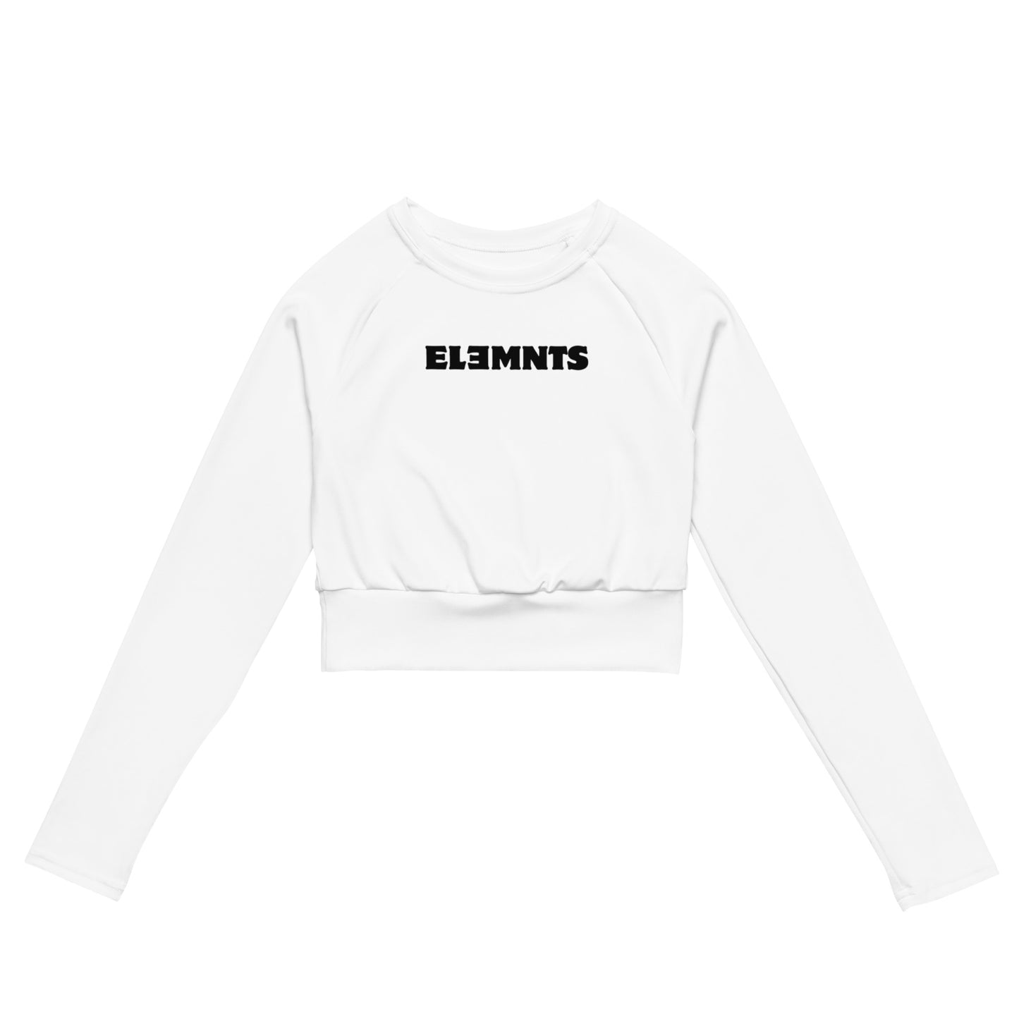 ƎSSNTIΛL ELƎMNTS ActiveFit Recycled Long-Sleeve Crop Top