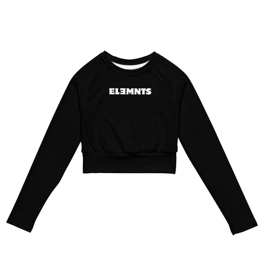 ƎSSNTIΛL ELƎMNTS ActiveFit Recycled Long-Sleeve Crop Top