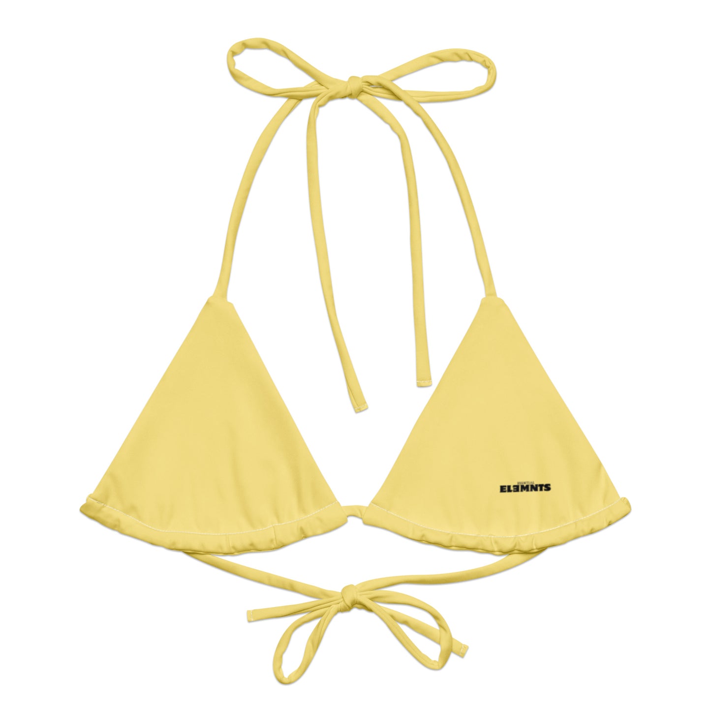 ƎSSNTIΛL ELƎMNTS SwimFit Recycled String Bikini Top