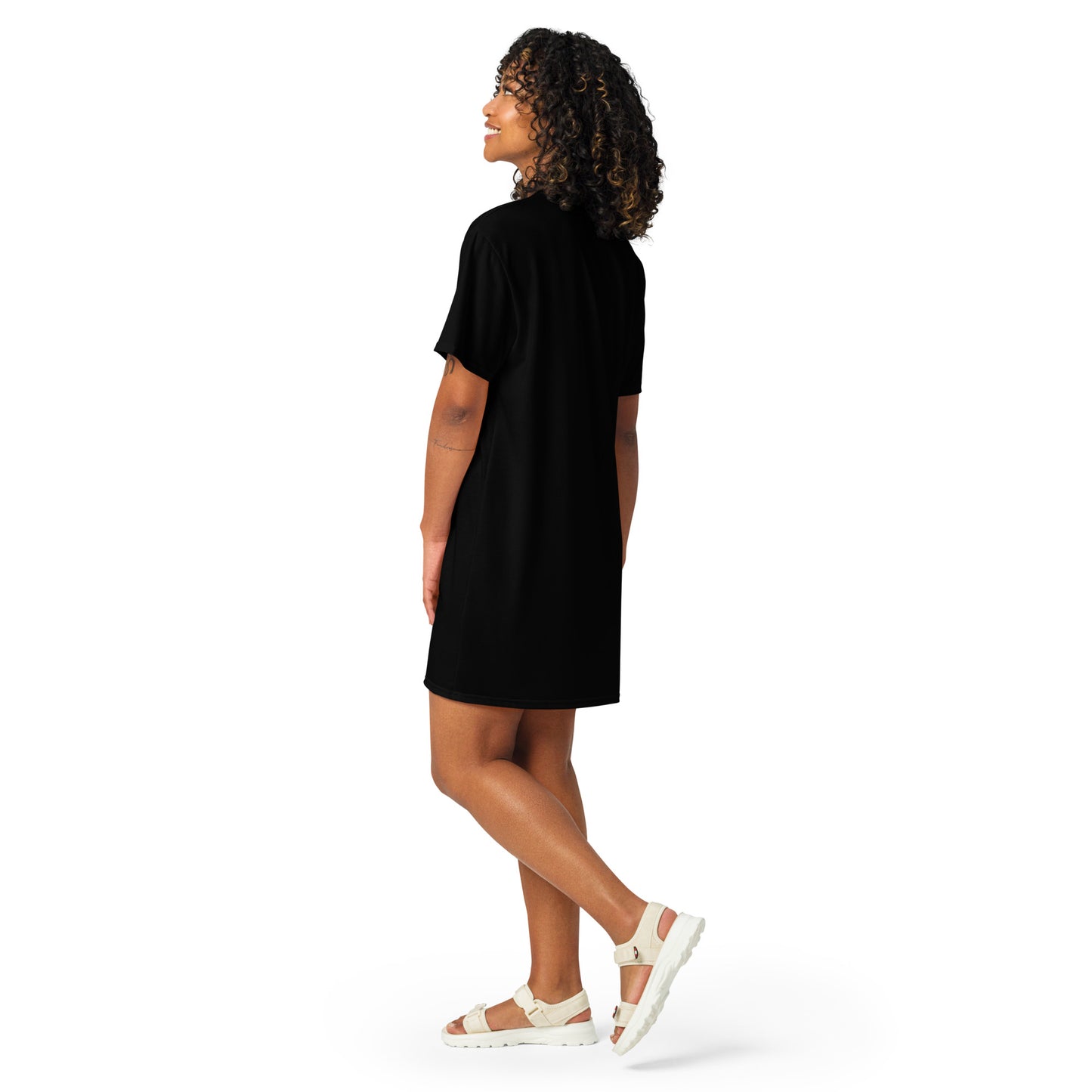 ƎSSNTIΛL ELƎMNTS Seamless T-shirt Dress