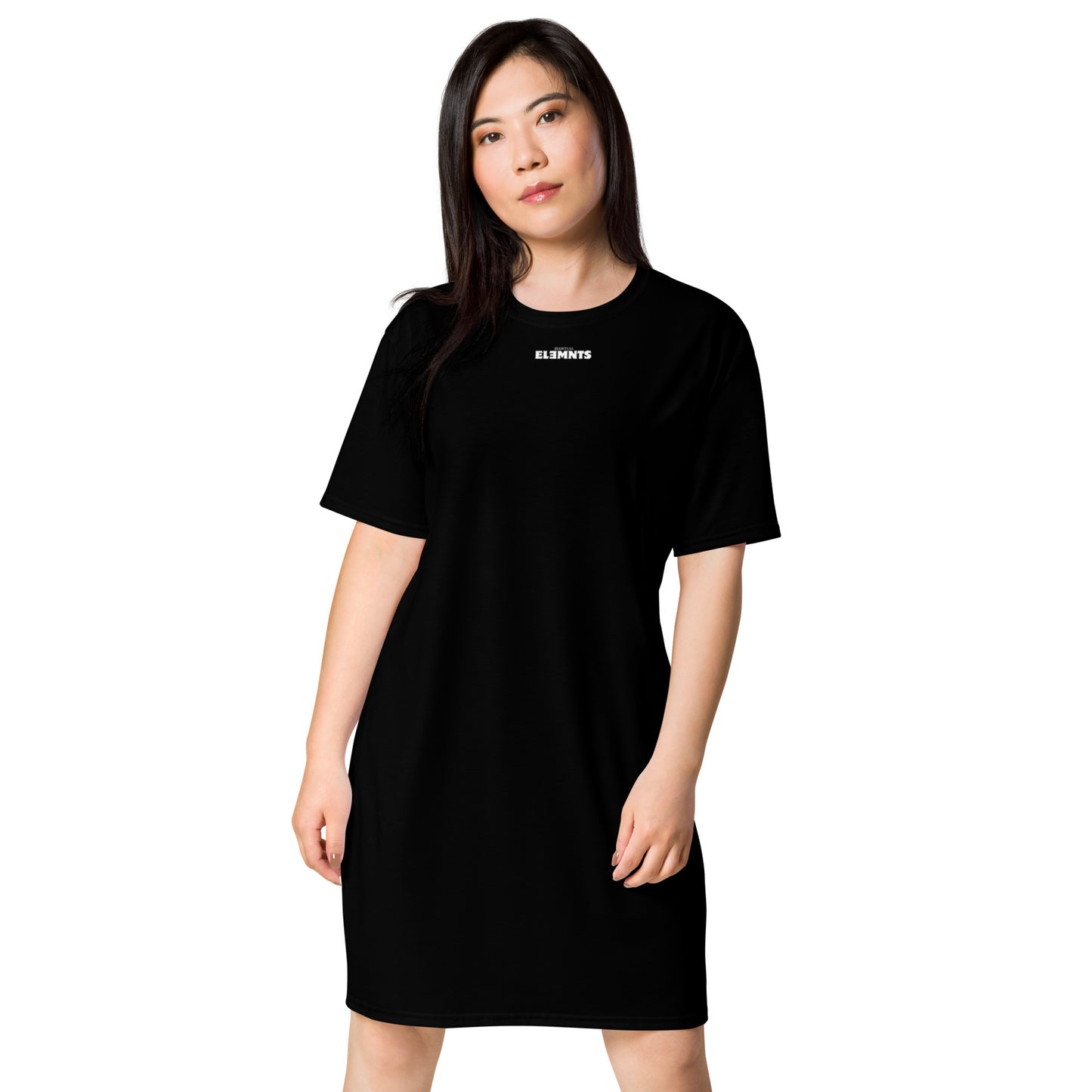 ƎSSNTIΛL ELƎMNTS Seamless T-shirt Dress