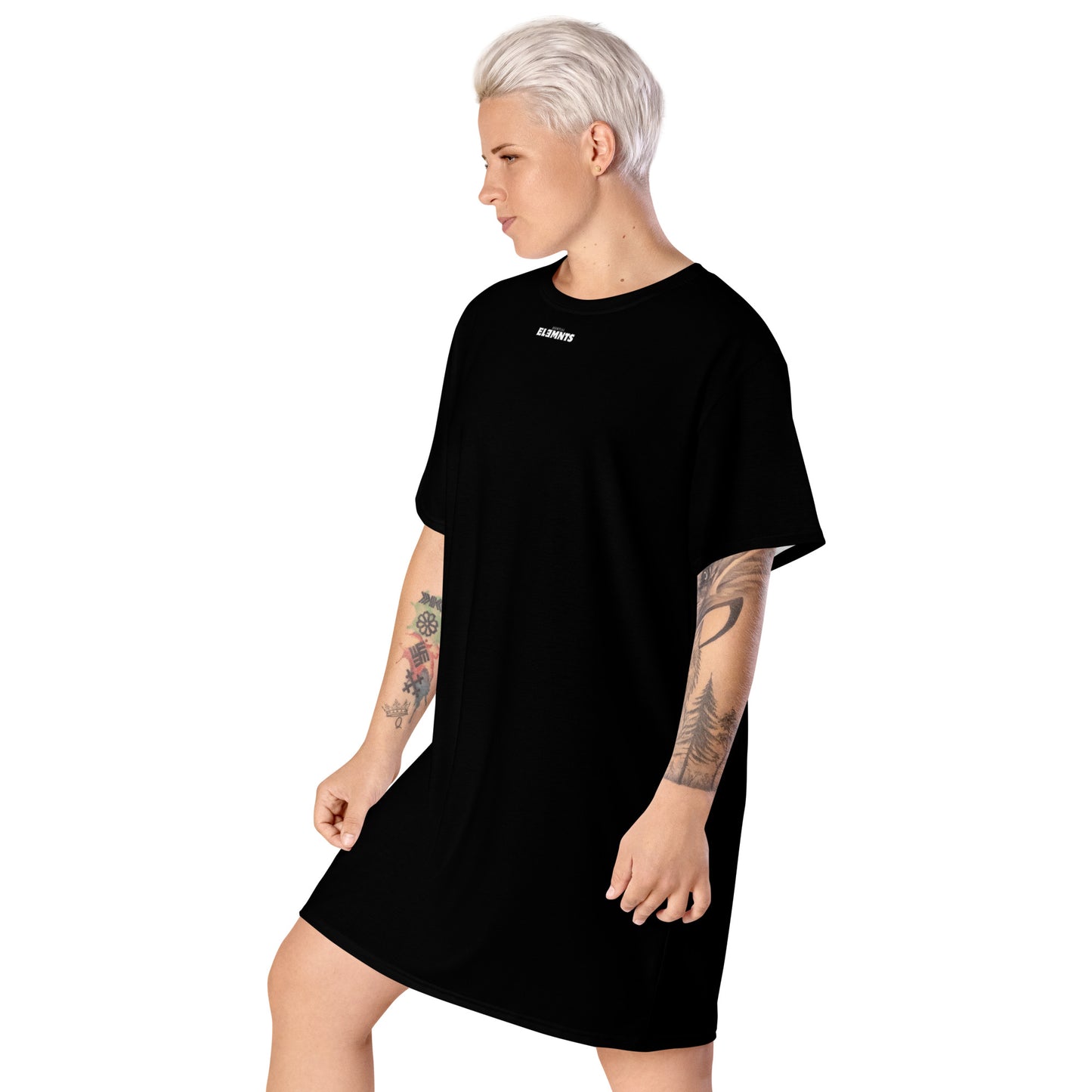 ƎSSNTIΛL ELƎMNTS Seamless T-shirt Dress