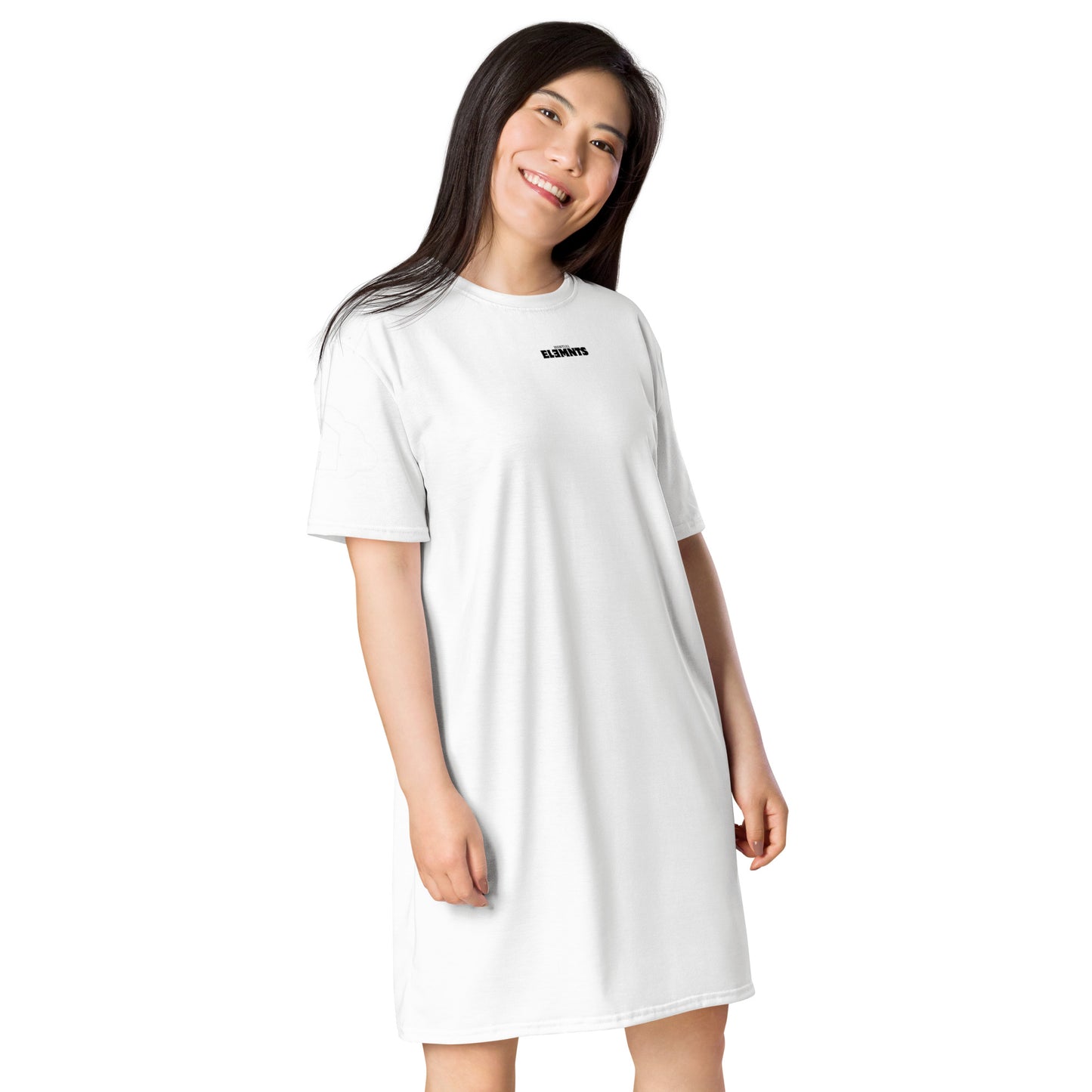 ƎSSNTIΛL ELƎMNTS Seamless T-shirt Dress