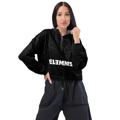 ƎSSNTIΛL ELƎMNTS ActiveFit Women’s Cropped Windbreaker