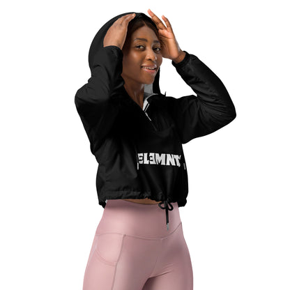 ƎSSNTIΛL ELƎMNTS ActiveFit Women’s Cropped Windbreaker