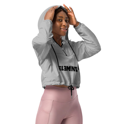 ƎSSNTIΛL ELƎMNTS ActiveFit Women’s Cropped Windbreaker