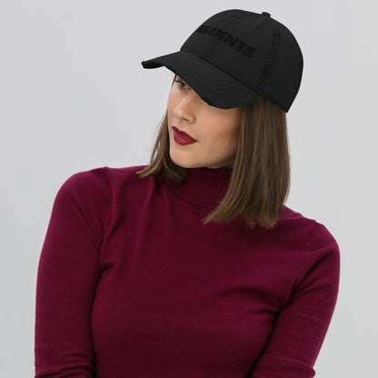 ƎSSNTIΛL ELƎMNTS Fashion Distressed Dad Hat