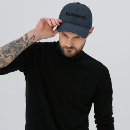 ƎSSNTIΛL ELƎMNTS Fashion Distressed Dad Hat