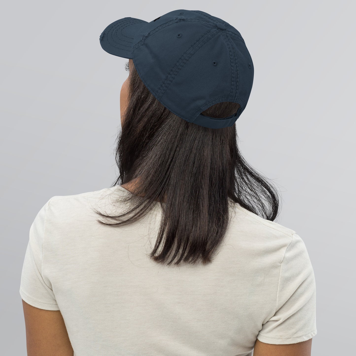 ƎSSNTIΛL ELƎMNTS Fashion Distressed Dad Hat