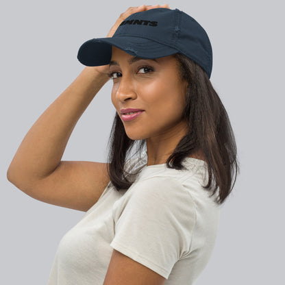 ƎSSNTIΛL ELƎMNTS Fashion Distressed Dad Hat