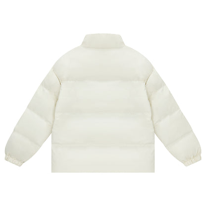 ESSNTIAL ELEMNTS Unisex 900G Zipper Puffer Coat - Essntial Elemnts