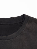 ESSNTIAL ELEMNTS Vintage Wash Frayed Unisex Tee - Essntial Elemnts
