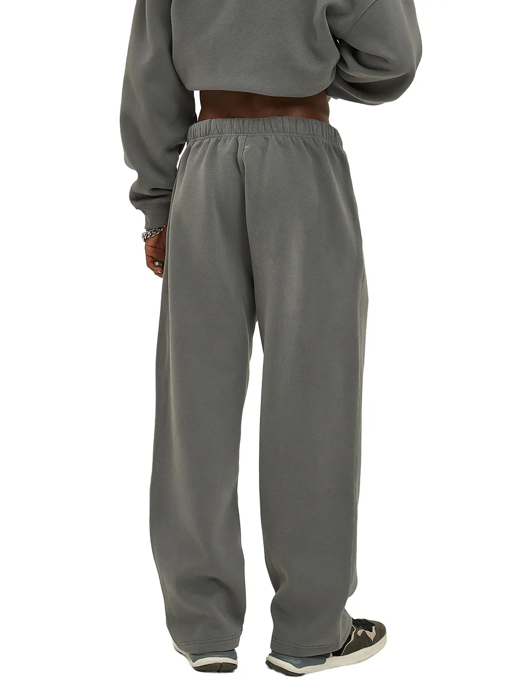 ƎSSNTIΛL ELƎMNTS Unisex 360G Fleece Wide Leg Pants