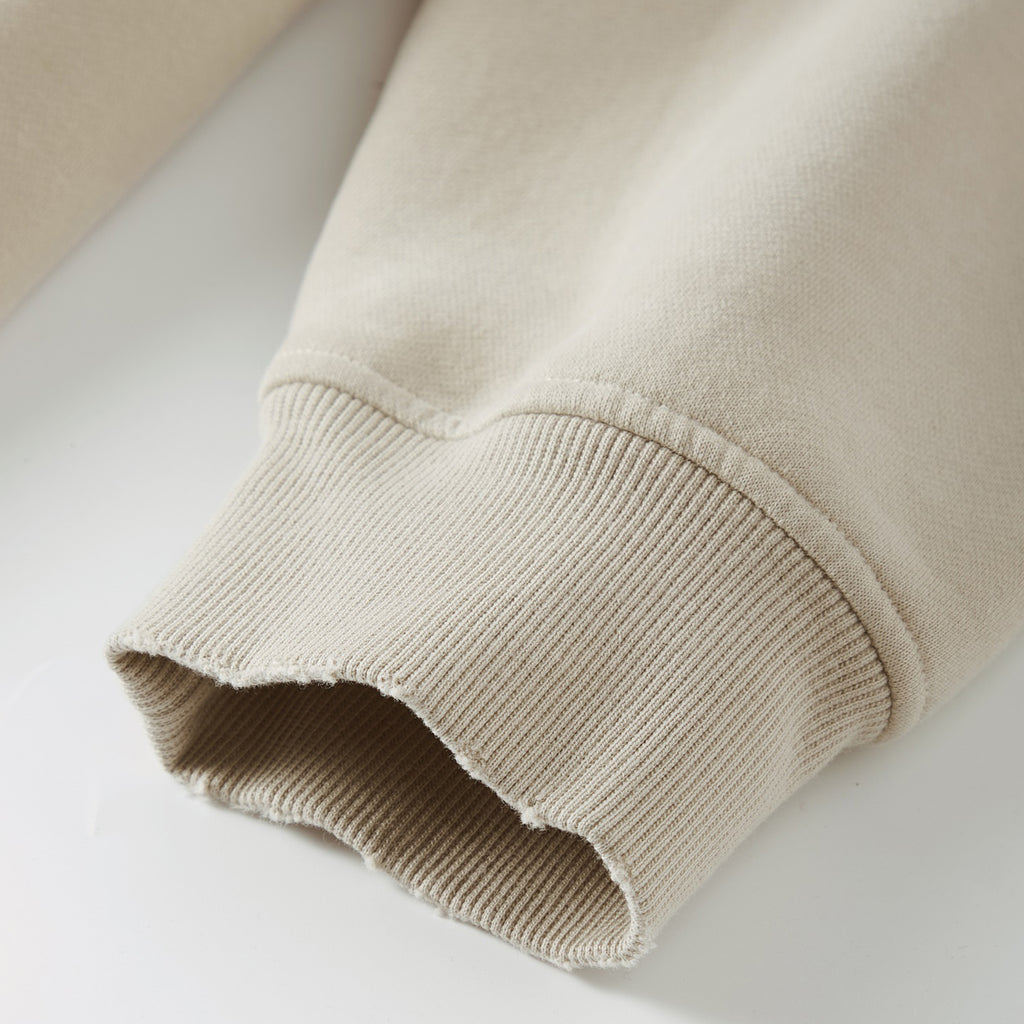 ESSNTIAL ELEMNTS Unisex 375G Faded Wash Fleece SS - Essntial Elemnts