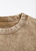 ESSNTIAL ELEMNTS Acid Wash Oversize Unisex Tee - Essntial Elemnts