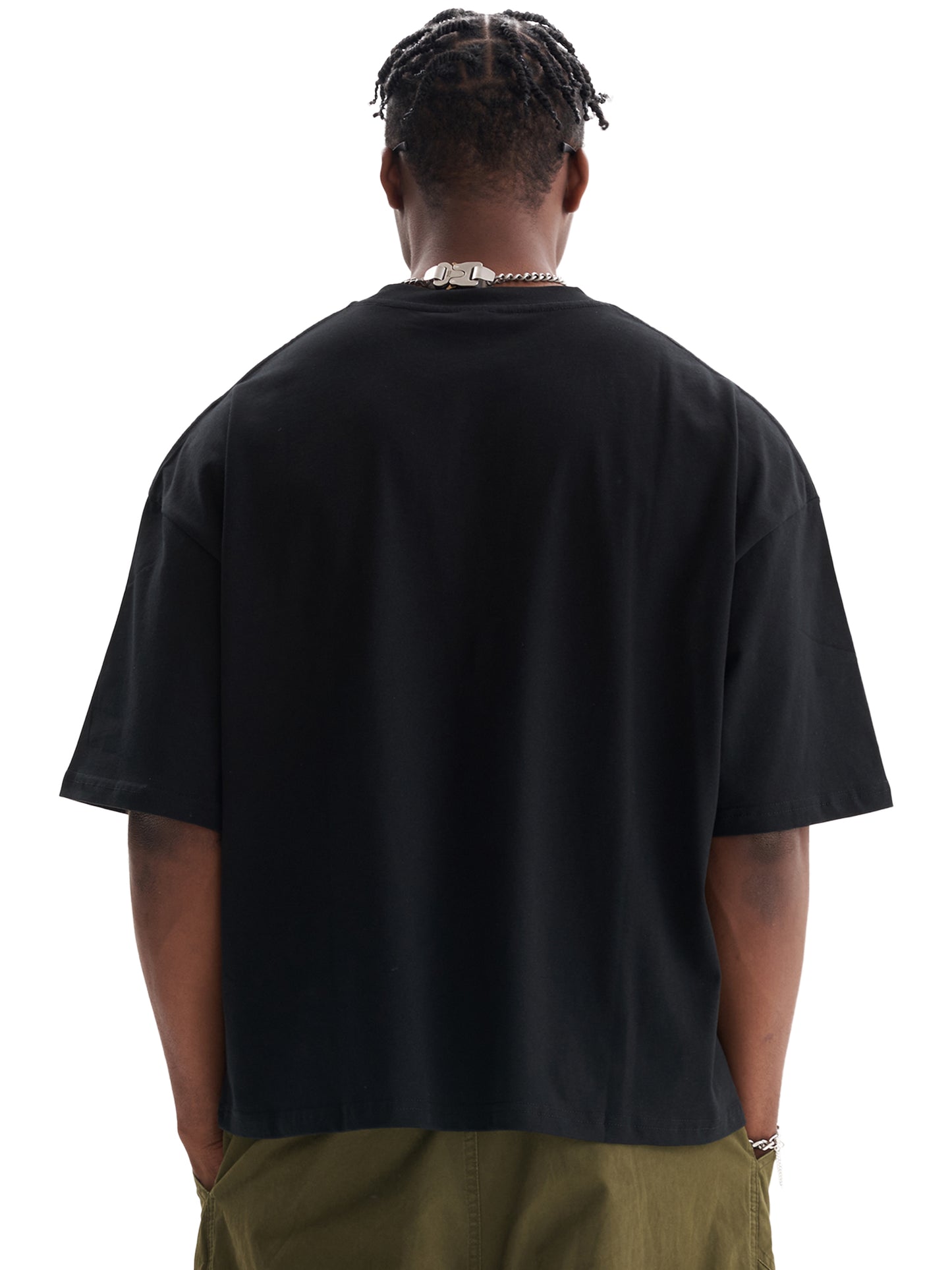 ƎSSNTIΛL ELƎMNTS Unisex Oversize Boxy DS Tee