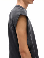 ESSNTIAL ELEMNTS Unisex 275G Snow Washed Tank Top - Essntial Elemnts