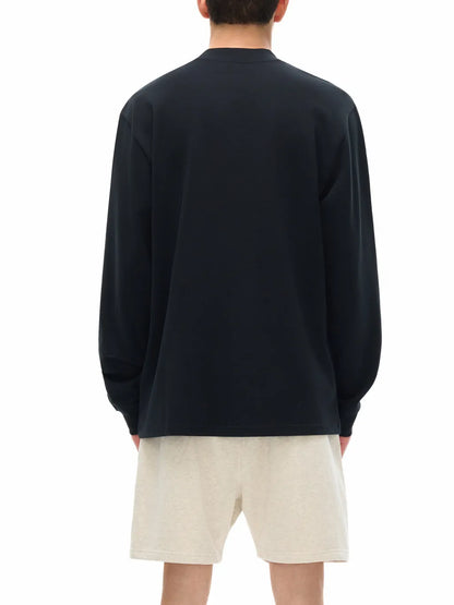 ESSNTIAL ELEMNTS Unisex 330G Non-Shrink Mock Neck Sweatshirt - Essntial Elemnts
