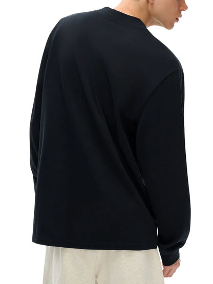 ESSNTIAL ELEMNTS Unisex 330G Non-Shrink Mock Neck Sweatshirt - Essntial Elemnts