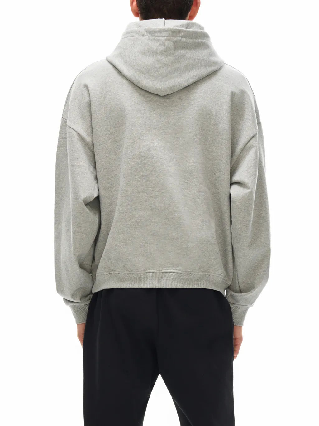 ESSNTIAL ELEMNTS Unisex 400G Solid Color Boxy Hoodie - Essntial Elemnts