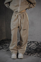 ESSNTIAL ELEMNTS OTS. Unisex 340G Contrast Side-Stripe Straight-Leg Pants - Essntial Elemnts