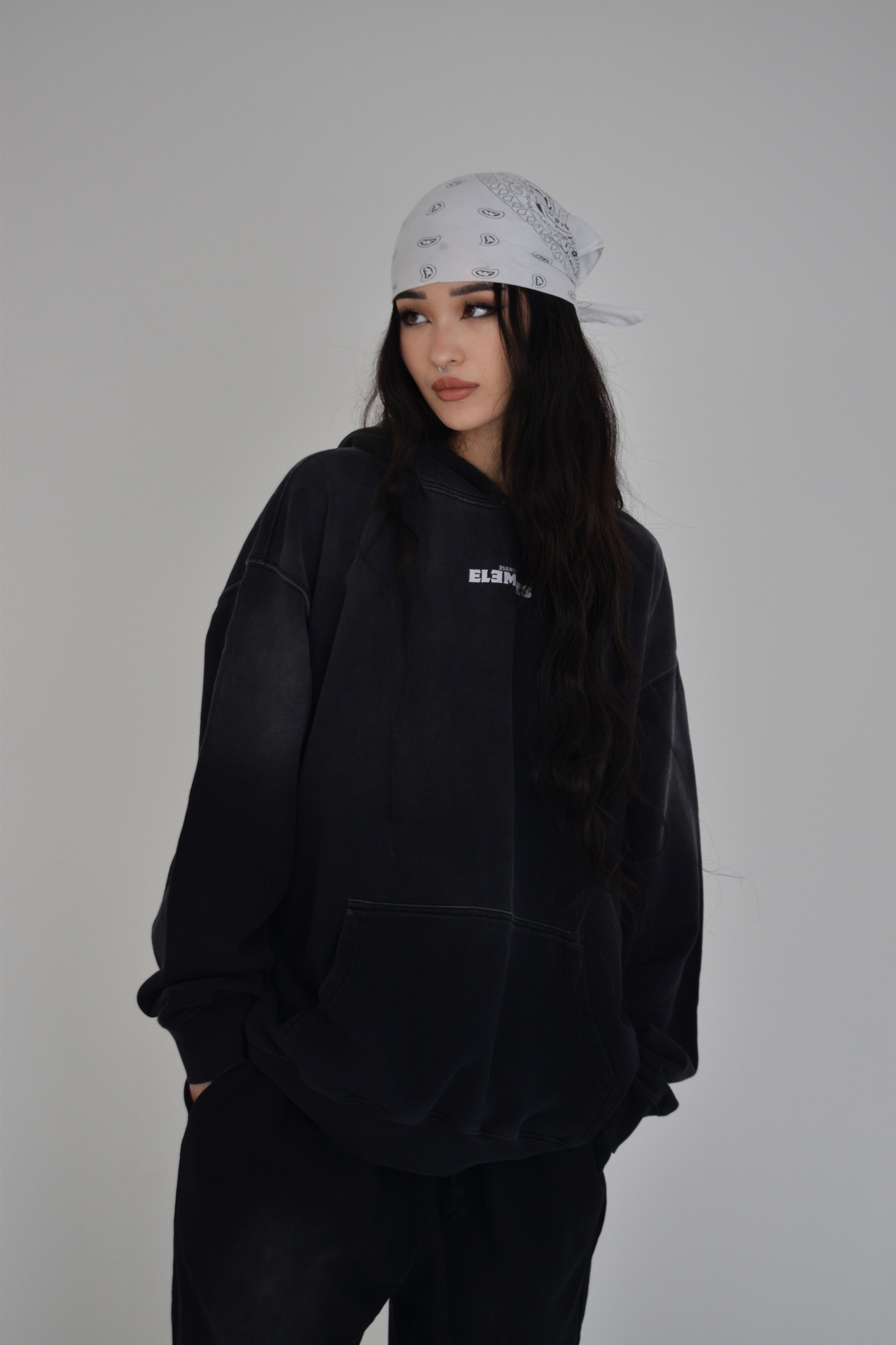 EE x LETTA Unisex 400G HW Sunfade Oversized Hoodie - Essntial Elemnts