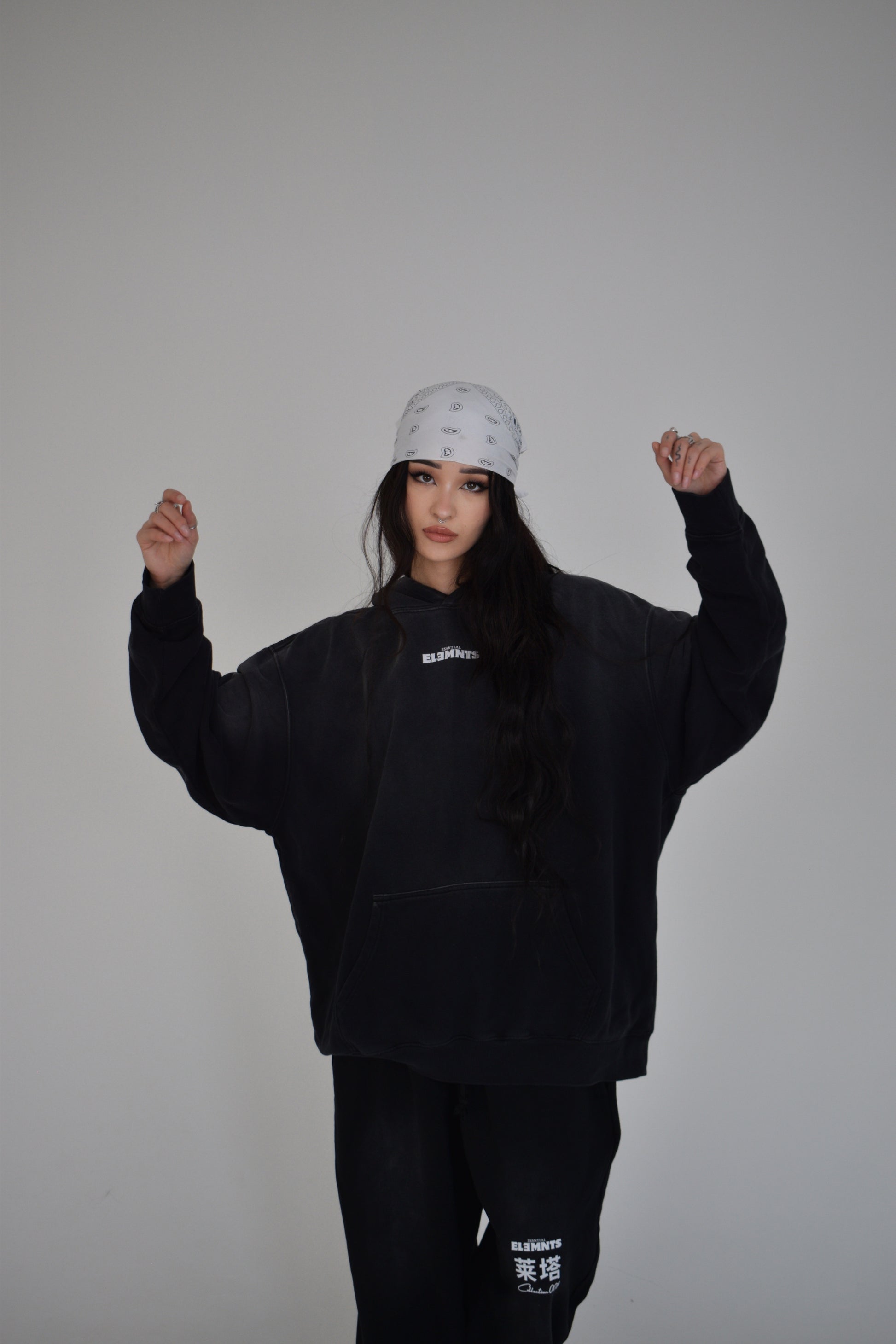 EE x LETTA Unisex 400G HW Sunfade Oversized Hoodie - Essntial Elemnts