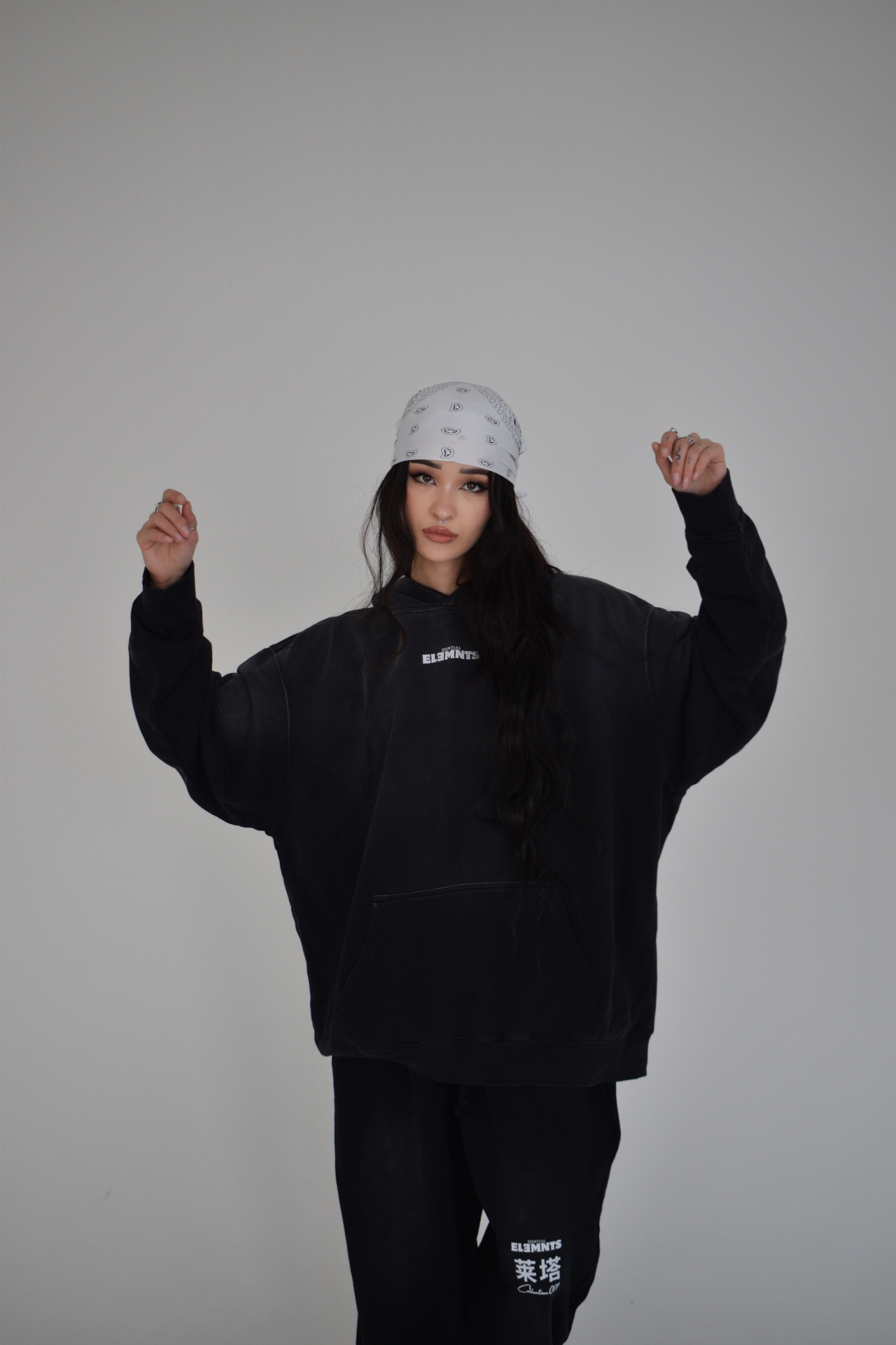 EE x LETTA Unisex 400G HW Sunfade Oversized Hoodie - Essntial Elemnts